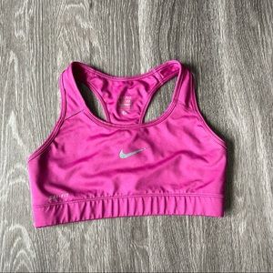 Nike Maroon Sports Bra